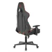 игровое кресло Бюрократ VIKING ZOMBIE A4 RED черно-красный