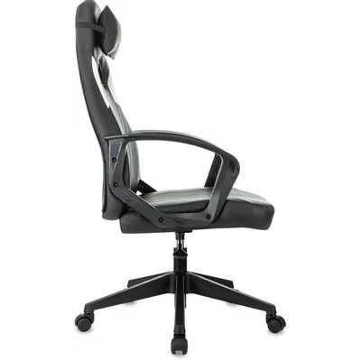 игровое кресло Бюрократ ZOMBIE 50 Black/White черно-белый