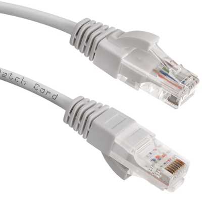 патч-корд Cabeus PC-UTP-RJ45-CAT.5E-20M Серый