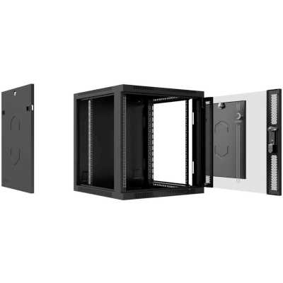 телекоммуникационный шкаф Cabeus SH-05F-12U60/45-R-BK Черный