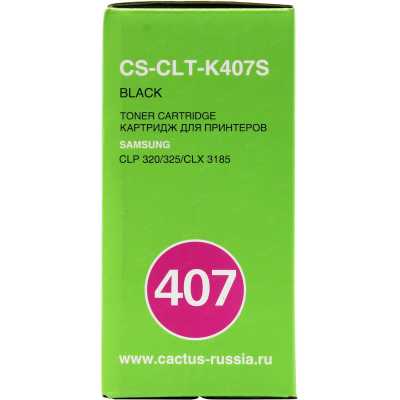 картридж Cactus CS-CLT-K407S черный