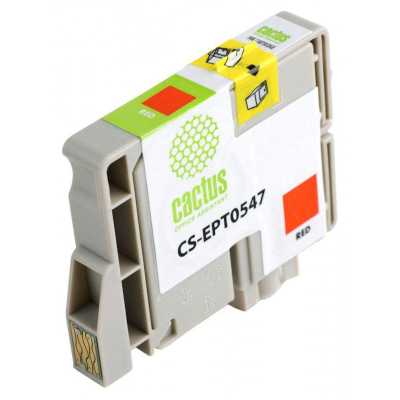 картридж Cactus CS-EPT0547 красный