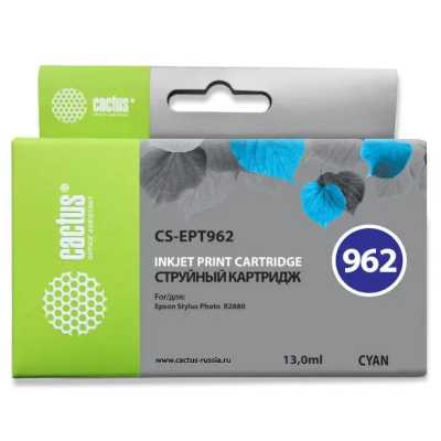 картридж Cactus CS-EPT962 голубой