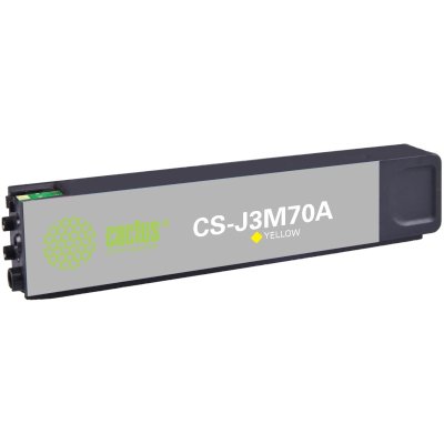 картридж Cactus CS-J3M70A желтый