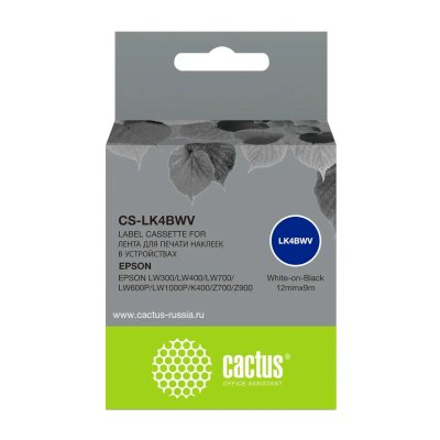 картридж Cactus CS-LK4BWV белый