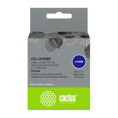 картридж Cactus CS-LK4SBE черный