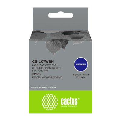 картридж Cactus CS-LK7WBN черный