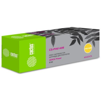 картридж Cactus CS-PH6140M пурпурный