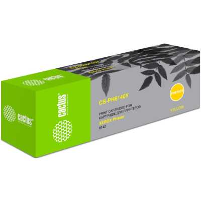 картридж Cactus CS-PH6140Y желтый