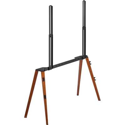 подставка для телевизора Cactus CS-ST3646BKWN черный, орех