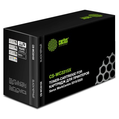 картридж Cactus CS-WC3315X черный