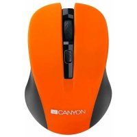 мышь Canyon CNE-CMSW1O Оранжевый-черный