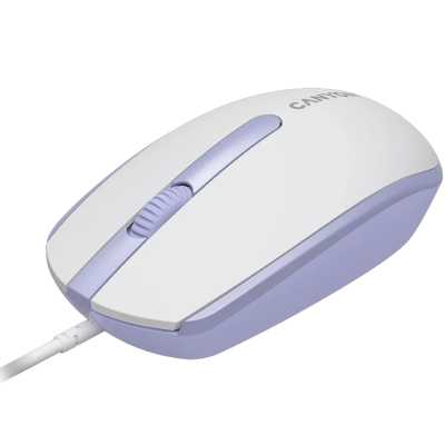 мышь Canyon M-10 CNE-CMS10WL Белый-фиолетовый