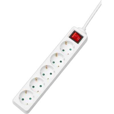 сетевой фильтр CBR CSF SP-5-018M-W White белый