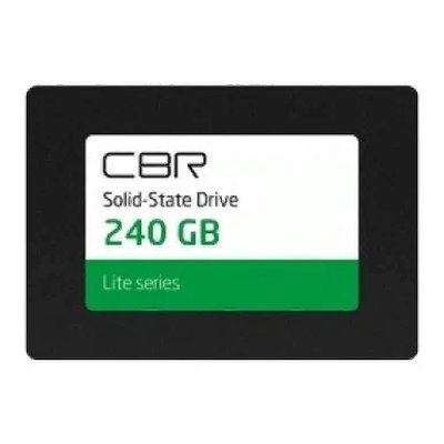 SSD диск CBR Lite 240Gb SSD-240GB-2.5-LT22 Черный