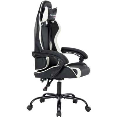 игровое кресло Chairman Game CH41 Black-White 7145957