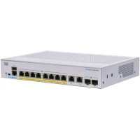 коммутатор Cisco CBS250-8FP-E-2G-EU