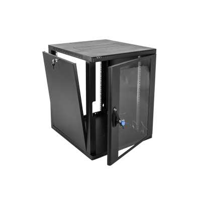 телекоммуникационный шкаф ЦМО ШРН-12.650-9005 Черный