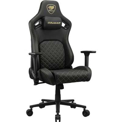 игровое кресло Cougar Defensor Gold черный