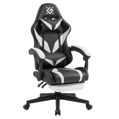 игровое кресло Defender Aspect Black-White черно-белый