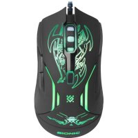 мышь Defender Bionic GM-250L Black Черный