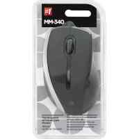 мышь Defender MM-340 Black-Grey Черный-серый