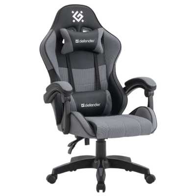 игровое кресло Defender Strider Black-Grey черный-серый