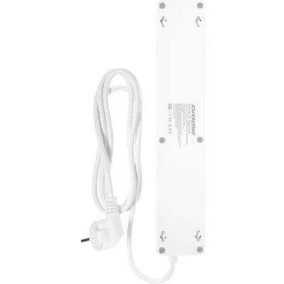 сетевой фильтр Digma DiPlug Strip 40 белый