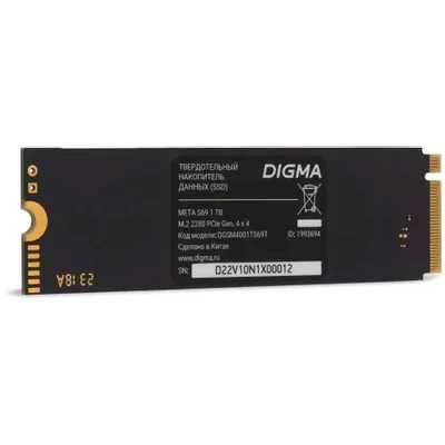 SSD диск Digma Meta S69 1Tb DGSM4001TS69T Черный