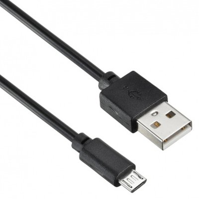 кабель Digma USB A-m micro USB B-m 2m Black