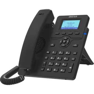 IP телефон Dinstar C60U Черный