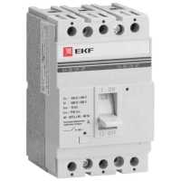 автоматический выключатель EKF ВА-99/125 3P (термомагнитный) 25kA 50 А mccb99-125-50