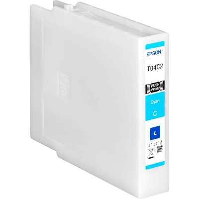 картридж Epson C13T04C240 голубой