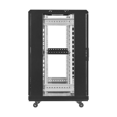 телекоммуникационный шкаф ExeGate EC-FS-18U.600.600.G.BLACK EX301398RUS Черный