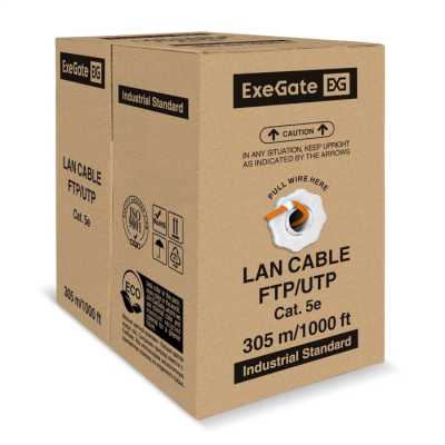 витая пара ExeGate UTP4-C5e-CU-S24-IN-LSZH-OR-305-FLUKE EX301078RUS