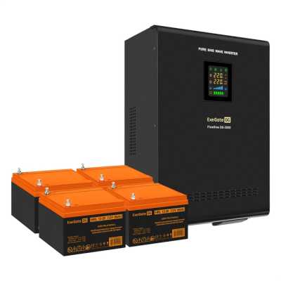 ИБП ExeGate FineSine SX-3000.LCD.AVR.2SH.T EX296632RUS