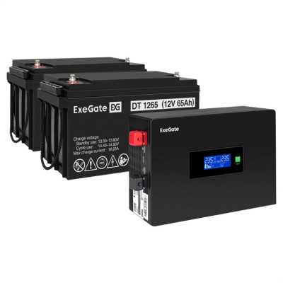 ИБП ExeGate IdealSine SR-1500.LCD.2SH EX297435RUS