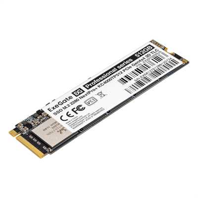 SSD диск ExeGate NextPro+ 512Gb EX297592RUS Черный