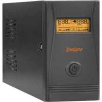 ИБП ExeGate Power Smart ULB-650.LCD.AVR.EURO.RJ.USB EP285561RUS Черный