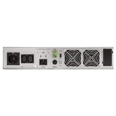 ИБП ExeGate PowerExpert ULS-2000.LCD.AVR.1SH.2C13.USB.RS232.SNMP.2U EX293049RUS Серый