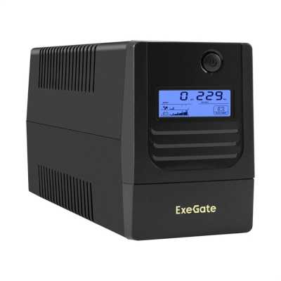 ИБП Exegate Smart LB-1000.LCD.AVR.2SH EX299506RUS
