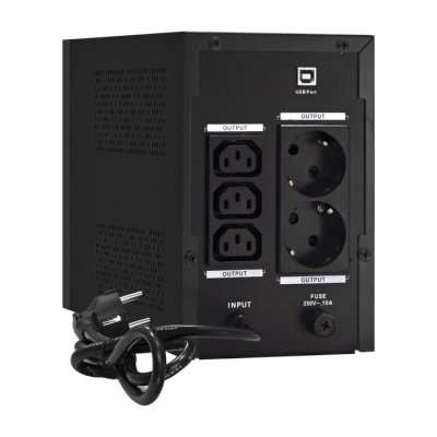 ИБП ExeGate SpecialPro Smart LLB-1200.LCD.AVR.2SH.3C13.USB Черный