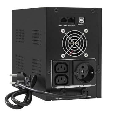 ИБП ExeGate SpecialPro Smart LLB-2000.LCD.AVR.1SH.2C13.RJ.USB Черный
