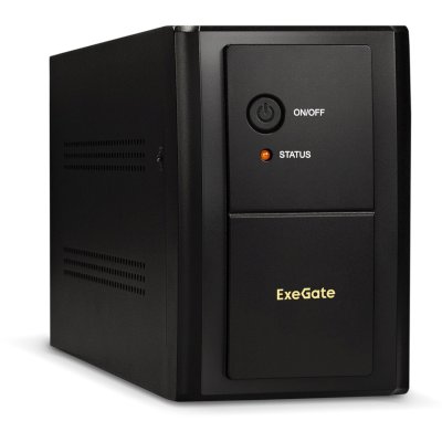 ИБП ExeGate SpecialPro UNB-1000.LED.AVR.EURO.RJ Черный