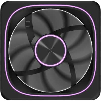 кулер Formula Air Fusion 1 BK Reverse ARGB Черный