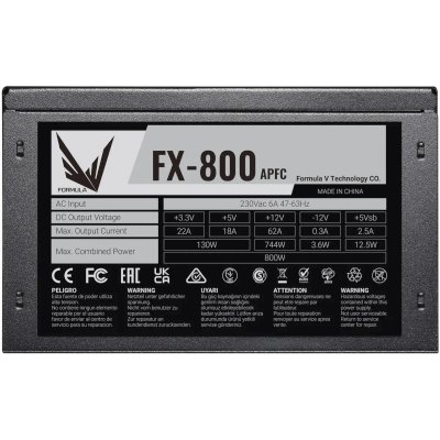 блок питания Formula FX-800 Черный