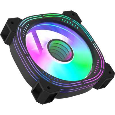 кулер Formula Nulight 12BK Reverse ARPW ARGB Черный