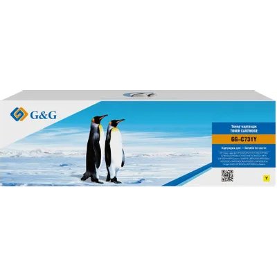 картридж G&G GG-C731Y желтый