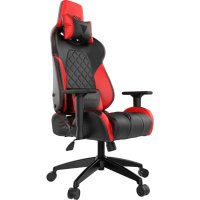 игровое кресло Gamdias Hercules E1 L черно-красный