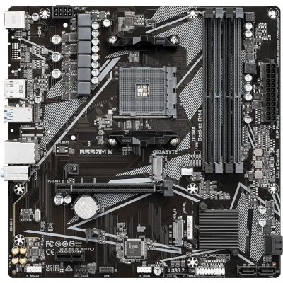 материнская плата GigaByte B550M K